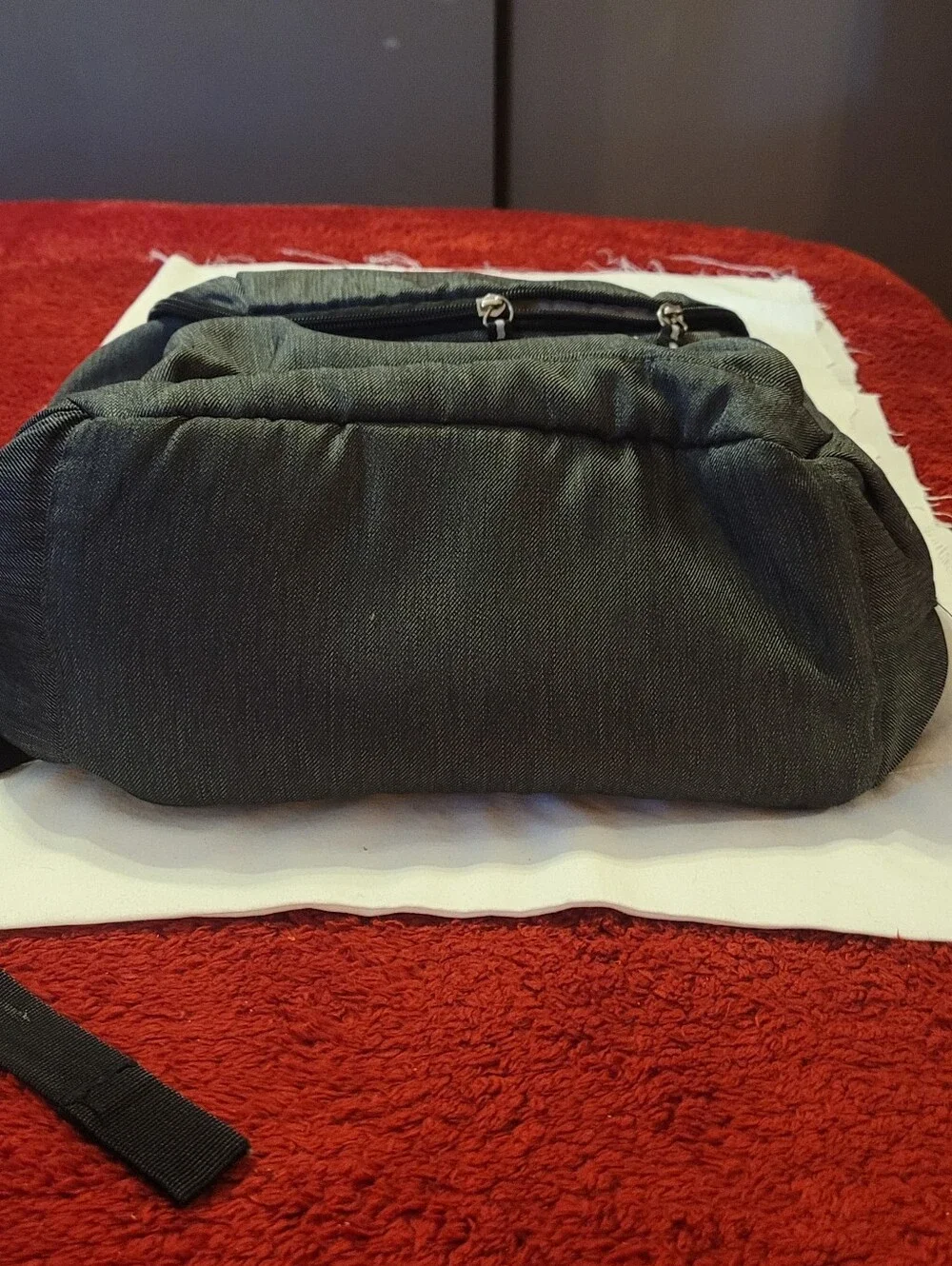 mommore gray diaper bag backpack